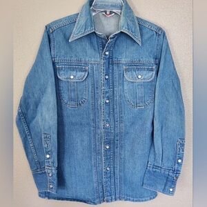 Vintage Women’s Brittania Denim Shirt Jacket